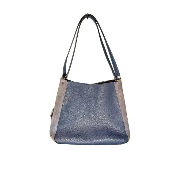 Kate Spade Leila Triple Medium Compartment Leather/Suede Shoulder Bag (Project B - Picture 2 of 5